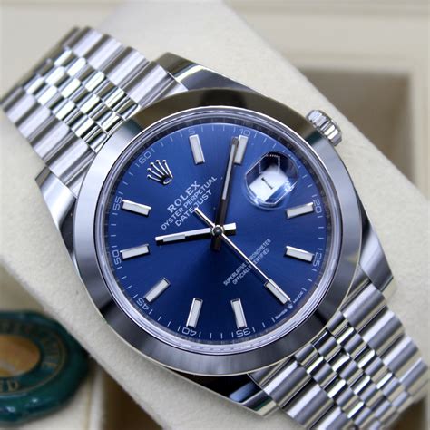 Rolex Datejust 2 Ref 126300 Blue Dial Fullset 062020 Neu Dp