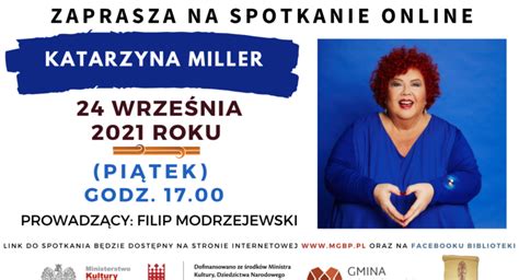 Spotkanie Autorskie Online Z Katarzyn Miller Proanima Pl