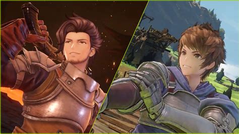 Granblue Fantasy Relink Shows Gran And Rackam In Spectactual Action