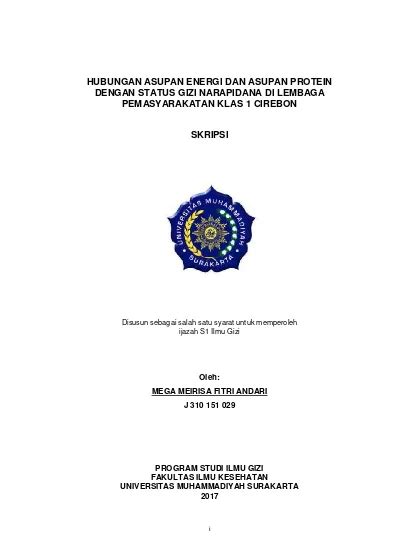 Top PDF Hubungan Asupan Protein Dengan Status Gizi 123dok