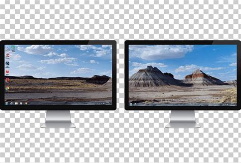 Computer Monitors Display Device Multi-monitor Taskbar PNG, Clipart ...