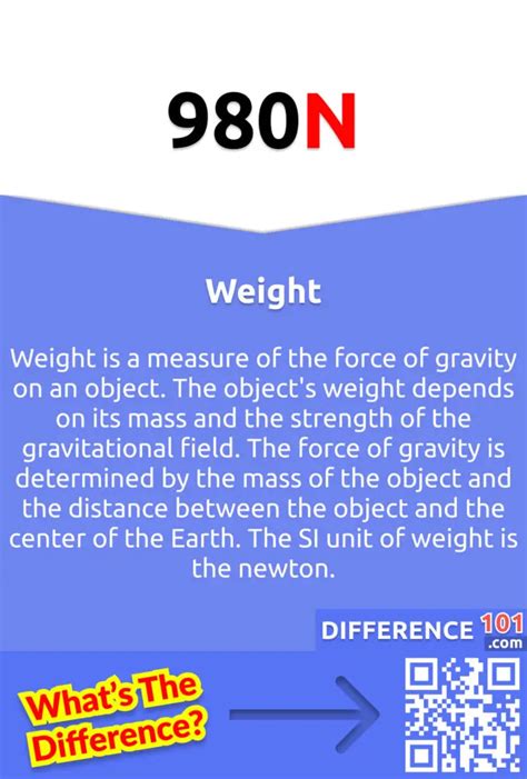 Mass Vs Weight 4 Key Differences Pros And Cons Similarities Difference 101