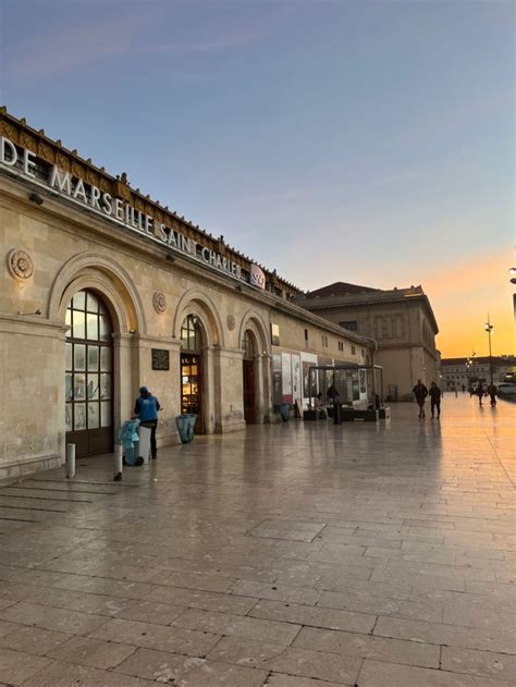 Marseille Saint Charles Train Station France Marseille Train