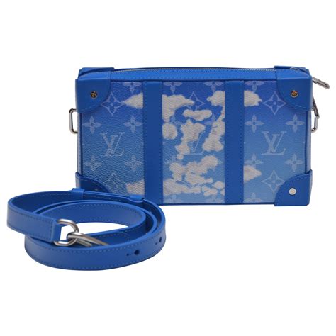 Louis Vuitton Soft Trunk Bag Monogram Cloud Blue NEW At 1stDibs Louis