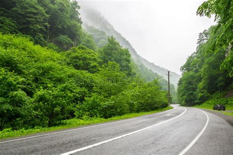 The Kurtatin Gorge In North Ossetia Alania Stock Photo Image Of