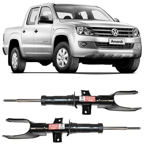 Par Amortecedor Dianteiro Direito Esquerdo Volkswagen Amarok 2010 2011