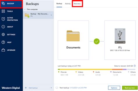 How To Restore An Image Backup With Acronis True Image For Western Digital