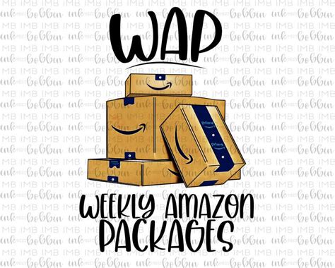 Wap Weekly Amazon Packages Sublimation Transfer Ready To Press Sub