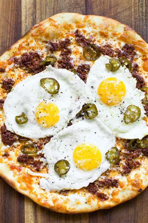 Breakfast Pizza with Chorizo and Candied Jalapeños Kitchen Konfidence