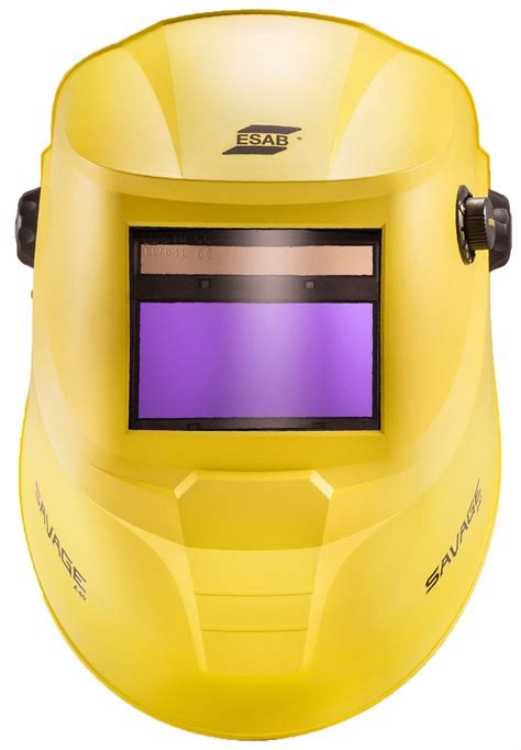 Esab Welding Helmet Auto Darkening 4 Arc Sensors Yellow W9 To W13