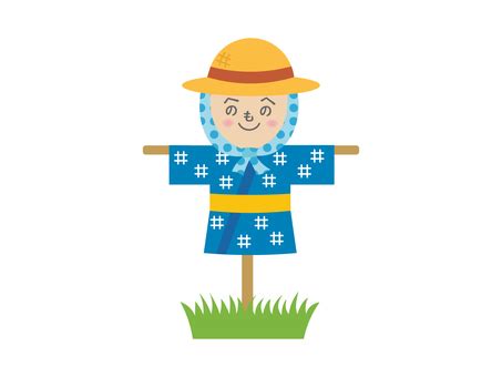 案山子イラスト｜無料イラスト・フリー素材なら「イラストAC」