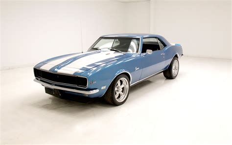 1968 Camaro Rs Blue