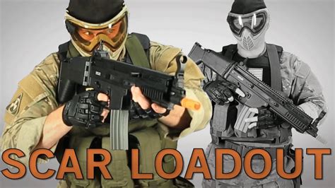 Airsoft Gi Mk16 Scar Loadout Tactical Gear Heads With Bob The Axe