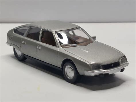 Norev Minijet Citroen Cx Gris Largentiere Neuf En Boite