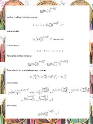 Colección de Ejercicios de Matemáticas CEM Límite exponencial