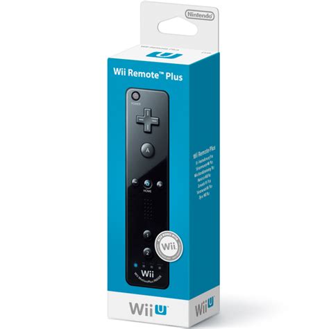 Wii U Remote Plus - Black Wii U accessories | Zavvi