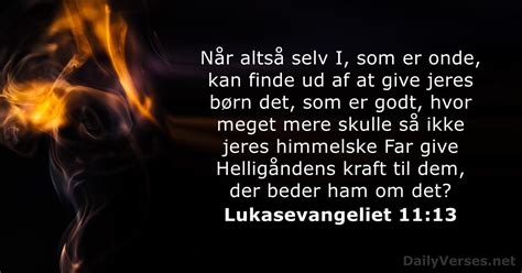 29 April 2022 Dagens Bibelvers Lukasevangeliet 11 13 DailyVerses Net