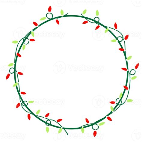 String Of Christmas Lights 19661747 Png