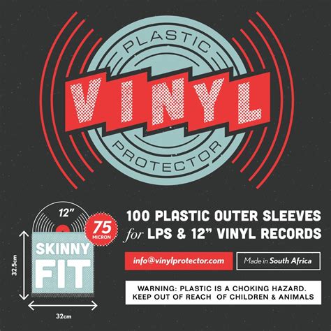 Vinyl Protector Skinny Fit Outer Lp Record Sleeves Shop Today Get It