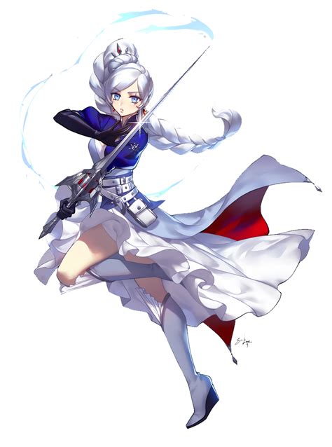 Weiss Schnee Rwby Render By Thespiderpatriot On Deviantart