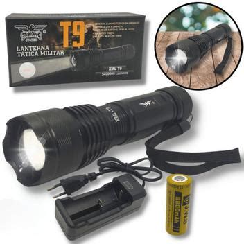 Lanterna T Tica Militar Super Potente Led Janelas Xml T Jws