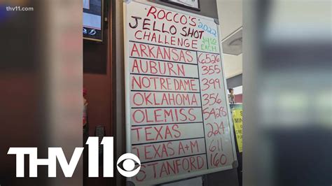 Razorback fans shatter Jell-O shot challenge during College World Series | thv11.com