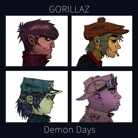 GORILLAZ DEMON DAYS COVER Redrawing by MarcusDays on DeviantArt