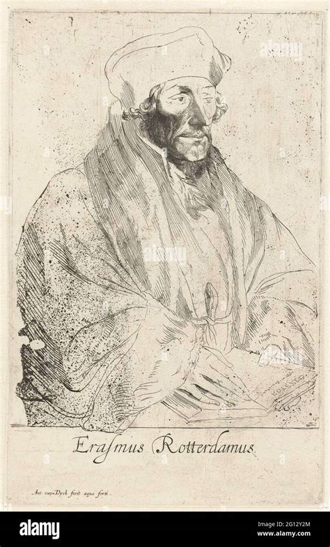 Portrait of Erasmus van Rotterdam; Iconographie. Portrait of Erasmus ...