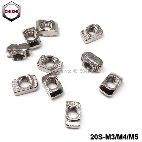 Pcs M M M T Slot Mm T Nut Hammer Nut T Sliding Nut For Aluminum