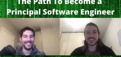 The Path To Become A Principal Software Engineer Interview With