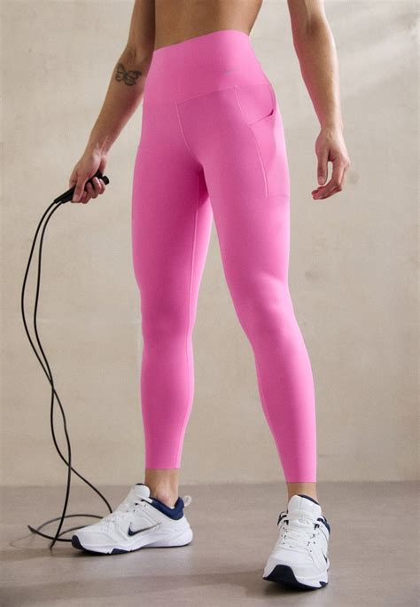 Nike Performance Universa Retuusid Playful Pink Roosa Zalando Ee