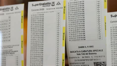 Superenalotto E Superstar Numeri Ritardatari Di Oggi Gennaio