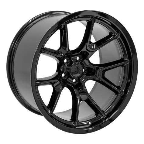 20 Inch Black Rims Fit Dodge Challenger Dg21 20x11 Replica Wheels