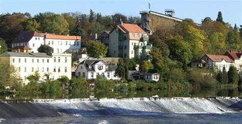 Blaues Band In Sachsen Anhalt Saale Bad K Sen