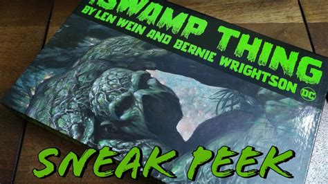 Absolute Swamp Thing Graphic Novel Lein Wein Bernie Wrightson Dc