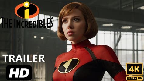 The Incredibles Teaser Trailer (2026) Kevin James, Scarlett Johansson ...