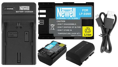 BATERIA AKU NEWELL DO CANON LP E6NH 6D 7D Mark II R6 R7 R Ra 2150MAH