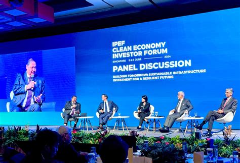 Menjadi Panelis Dalam Clean Economy Investor Forum Ipef Menko