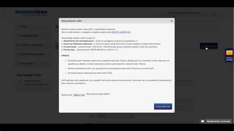 Jak Wczytać Dane Z Pliku Przy Dodawaniu Zlecenia Windykacji Youtube