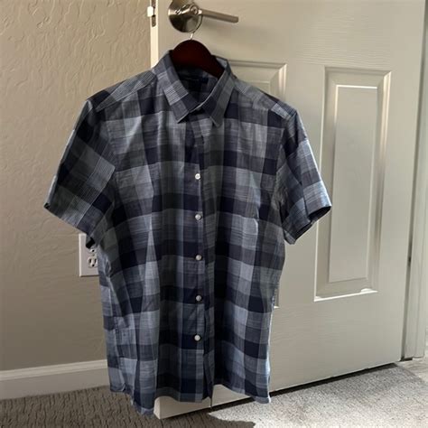 Perry Ellis Shirts Perry Ellis Short Sleeve Button Up Poshmark