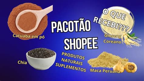 Suplementos Shopee Maca Peruana Ginseng Coreano Catuaba P E