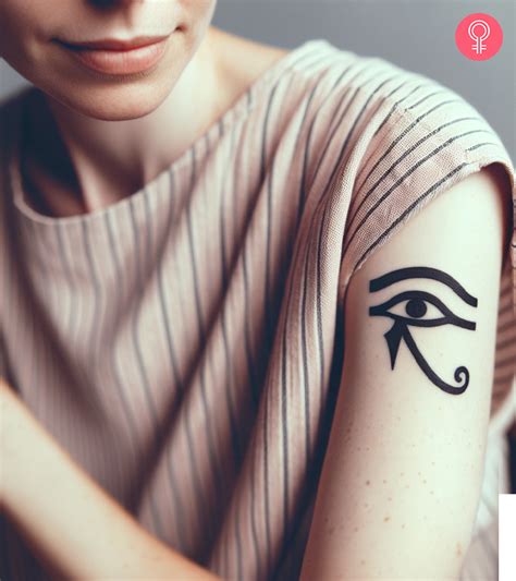 Egyptian Left Eye Of Horus Tattoo Meaning Infoupdate Org