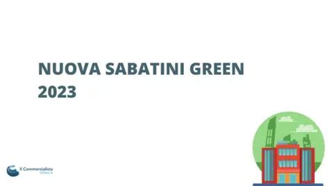 Nuova Sabatini Gli Incentivi Per Imprese Green