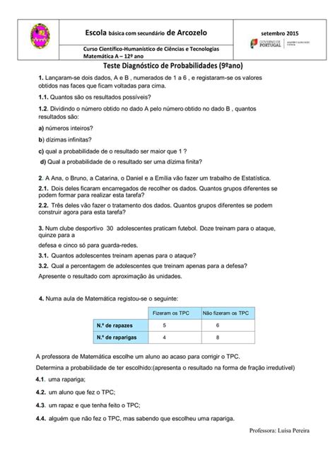 Tdiagnostico Probabilidades Pdf