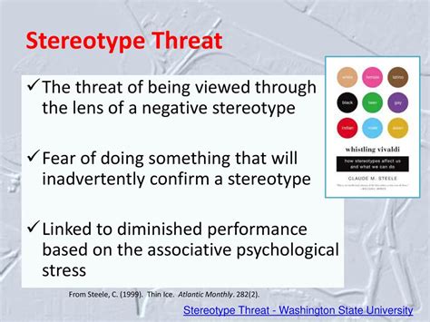 Floods Of Change The Stereotype Threat Ppt Download