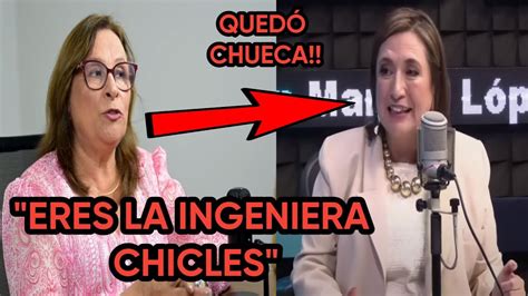 Esto Es Increible Ingeniera Rocio Nahle Le Puso Ultrach1ng4 A Xochitl GÁlvez Y Le Dice Ing