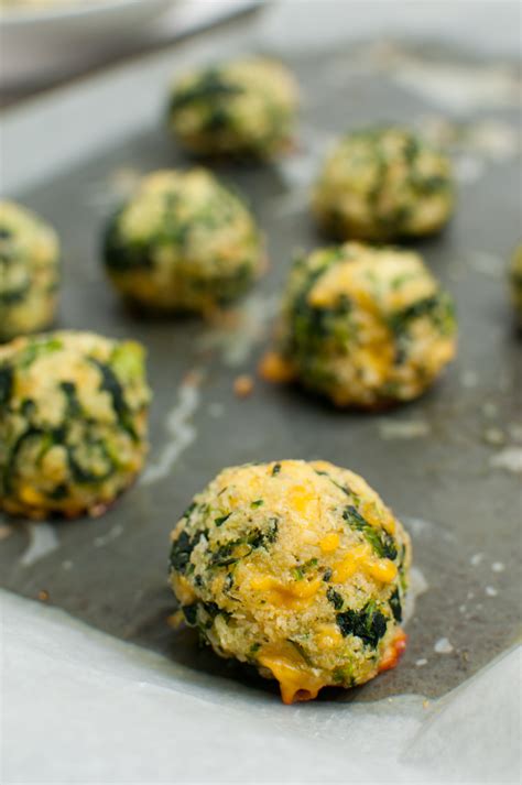 Spinach and Cheese Balls - Tabitha Talks Food