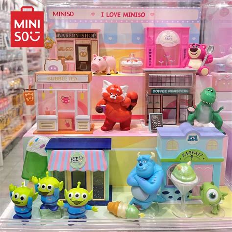 Miniso Blind Box Disney Pixar Gl Cklich B Ckerei Dessert Stra E Serie