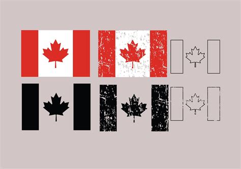 FLAG of CANADA SVG, Canadian Flag Svg Cut Files for Cricut, Canada Cut ...