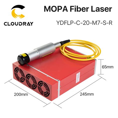 Cloudray JPT YDFLP C 20 M7 S R MOPA Pulse Width Fiber Laser Module 20W